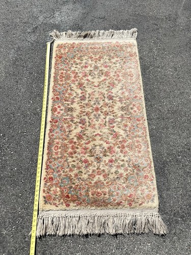 Vintage karastan wool ivory - vintage,