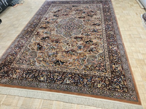 9x12 karastan antique hunting - karastan,